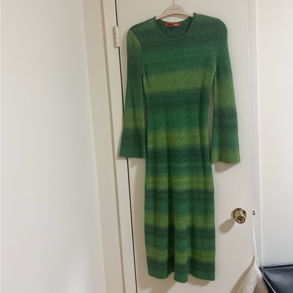 Simon miller axon green sweater dress - Picture 5 of 6
